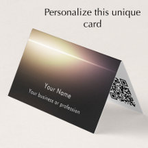モダンでスタイリッシュなQRコード技術のカスタムテンプレート
