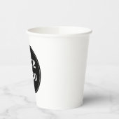 モダンでスタイリッシュ、そしてカスタマイズ可能 紙コップ (左)