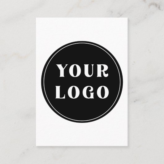 モダンでスタイリッシュ、カスタマイズ可能 プレイスカード (正面)