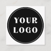 モダンでスタイリッシュ、洗練された、カスタマイズ可能 エンクロージャーカード (正面)