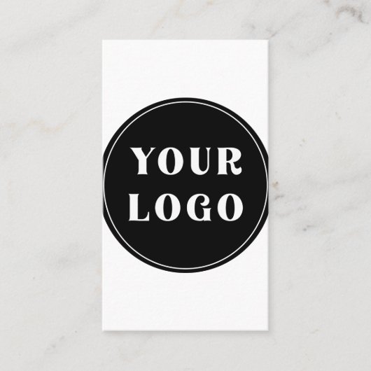 モダンでスタイリッシュ、洗練された、カスタマイズ可能 プレイスカード (正面)