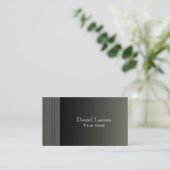 モダンでストライプのな名刺 名刺 (スタンド正面)