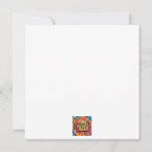 モダンでトレンディなクリスマス オー・ホワット・ファン 引用 シーズンカード (裏面)