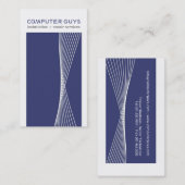 モダンでハイテクな名刺 名刺 (正面/裏面)