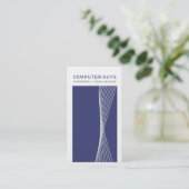 モダンでハイテクな名刺 名刺 (スタンド正面)