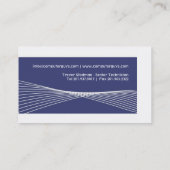 モダンでハイテクな名刺 名刺 (裏面)