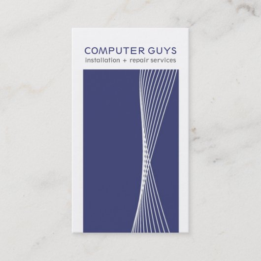 モダンでハイテクな名刺 名刺 (正面)