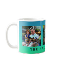 モダンでパーソナライズなカスタム3の写真家族のコラージュ