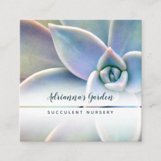 モダンでミニマルで水気が多い植物の子供部屋の写真 スクエア名刺