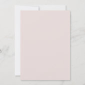 モダンでミニマルなアーチの誓い更新招待状 招待状 (裏面)