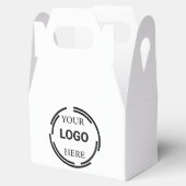 モダンでミニマルなロゴデザイン フェイバーボックス (オープン)