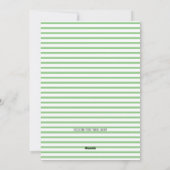 モダンでミニマルな家族の写真 シーズンカード (裏面)