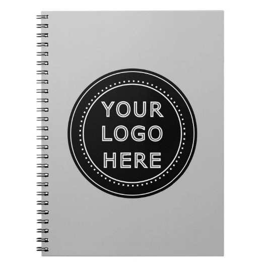 モダンでミニマル、エレガントでカスタマイズ可能 ノートブック (正面)