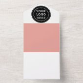 モダンでミニマル、エレガント、そしてカスタマイズ可能 オールインワン招待状 (内側)