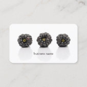 モダンでユニークなブラックベリーのフルーツの健康のコーチ 名刺 (裏面)