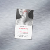 モダンでユニークな歯科医 マグネット名刺 (インサイチュ)