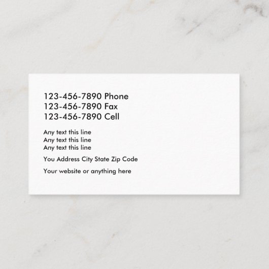 モダンで上品な弁護士 名刺 (裏面)