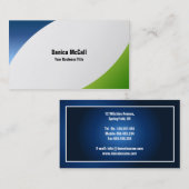 モダンで企業のでカスタムな名刺 名刺 (正面/裏面)