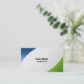 モダンで企業のでカスタムな名刺 名刺 (スタンド正面)