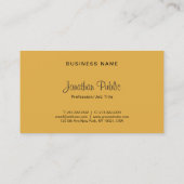 モダンで企業ので審美的でシンプルでエレガントなテンプレート 名刺 (裏面)