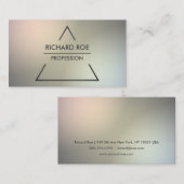 モダンで創造的な専門の名刺 名刺 (正面/裏面)