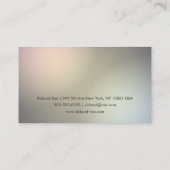 モダンで創造的な専門の名刺 名刺 (裏面)
