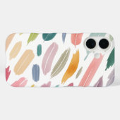モダンで可愛い抽象的な形 Case-Mate iPhoneケース (裏面 (横))
