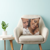 モダンで幸せな母の日の写真の枕 クッション (椅子)