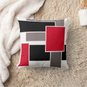 モダンで幾何学的で抽象的なスタイルの枕 クッション (ブランケット)