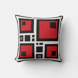 モダンで幾何学的で抽象的なスタイルの枕 クッション