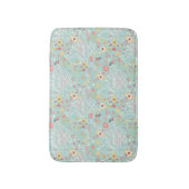 モダンで明るくロマンチックなパターン バスマット (正面縦)