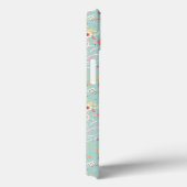 モダンで明るくロマンチックなパターン Case-Mate iPhoneケース (裏面 / 右)
