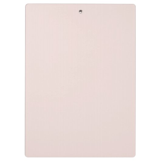 モダンで柔らかい赤面のピンクのバラの金ゴールドの大理石の質 クリップボード (裏面)
