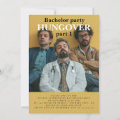 モダンで楽しい独身パーティーの招待状 招待状 (正面)