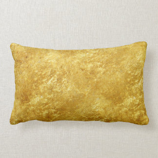 モダンで粋な金ぱく ランバークッション