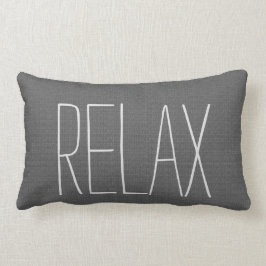 モダンで素朴なダークグレーのバーラップは原稿をリラックスします ランバークッション