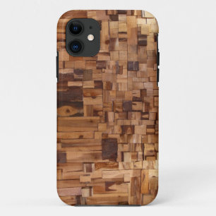モダンで装飾的な木製のiPhone 5の場合 iPhone 11 ケース