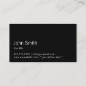 モダンで赤い葉および石の写真撮影 名刺 (裏面)