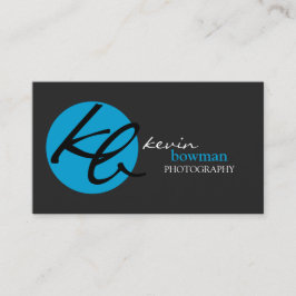 モダンで、エレガントな写真撮影 名刺