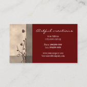 モダンで、エレガントな名刺 名刺 (裏面)