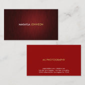 モダンで、ミニマルな専門の名刺 名刺 (正面/裏面)