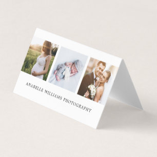 モダンで、ミニマルな の写真撮影 名刺