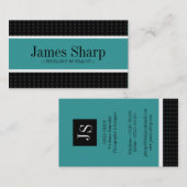 モダンで、粋な名刺 名刺 (正面/裏面)