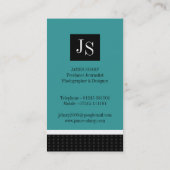 モダンで、粋な名刺 名刺 (裏面)