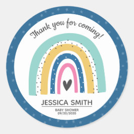 モダンとシンプルホープ・レインボー ラウンドシール