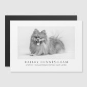 モダンとシンプルPhoto Pet 感謝してい Vetナース (正面/裏面)