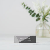 モダンとミニエレガントジオメトリック スキニー名刺 (スタンド正面)