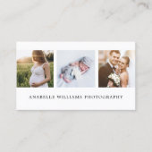 モダンとミニマル |写真 名刺 (正面)