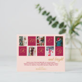 モダンとメリー明るいフォトブロック シーズンカード (スタンド正面)