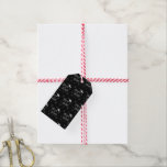 モダンとメリーBright Christmas Gift Tags ギフトタグ<br><div class="desc">黒モダンと白の'明るい'メリークリスマスギフトタグ。'と明るい'メリーコレクションをチェックアウト。</div>